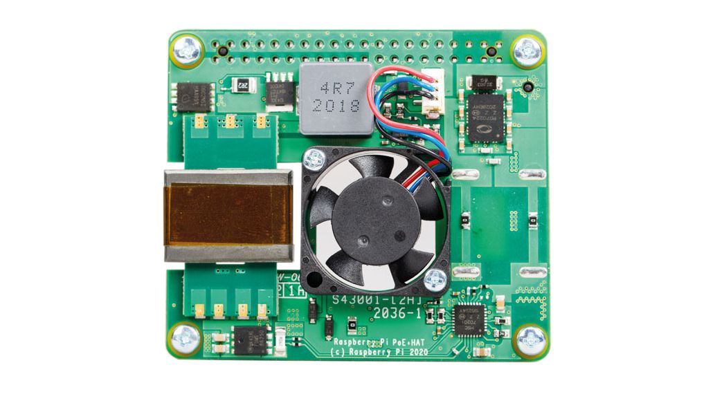 Raspberry Pi PoE+ HAT